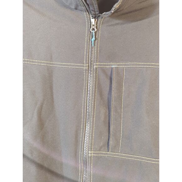 Woolrich Jacket Mens XL Gray Full Zip Cotton Blend Casual Outdoor Layering - Picture 2 of 11